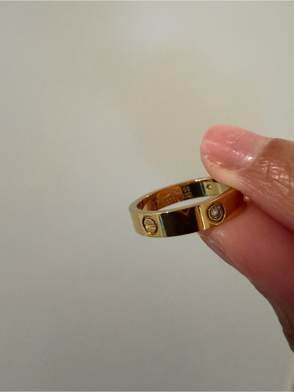 C. Love ring- gold ⭐️ - Picture 5 of 5